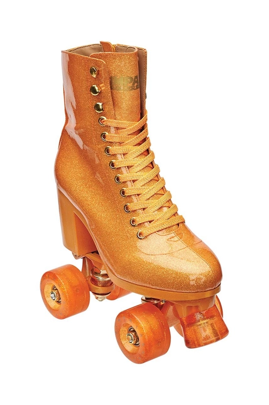 Kolieskové korčule Impala Sparkle Orange High Heel Rollerskates x Marawa oranžová