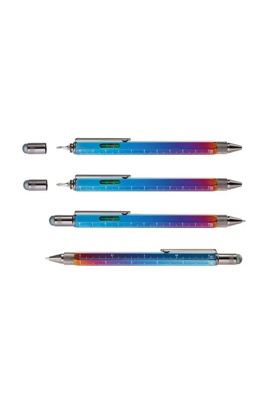 Višenamjenska kemijska olovka TROIKA Construction Spectrum šarena