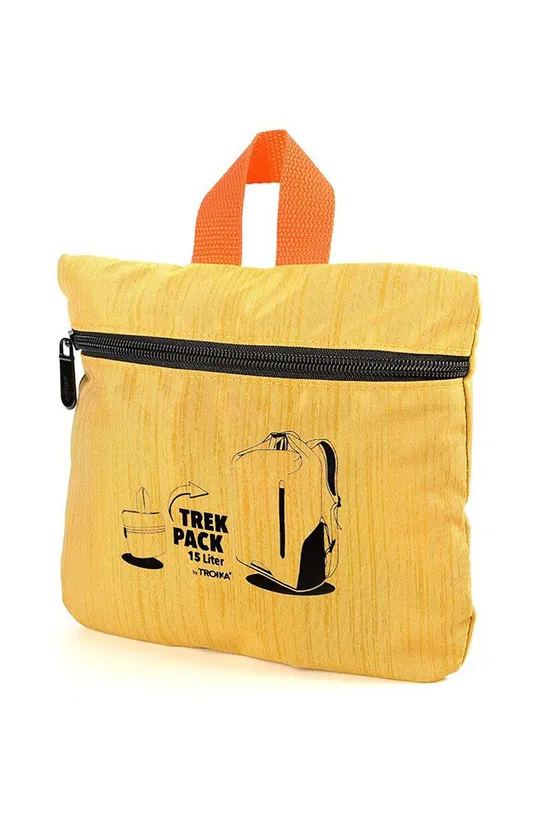 żółty TROIKA plecak Treckpack Unisex