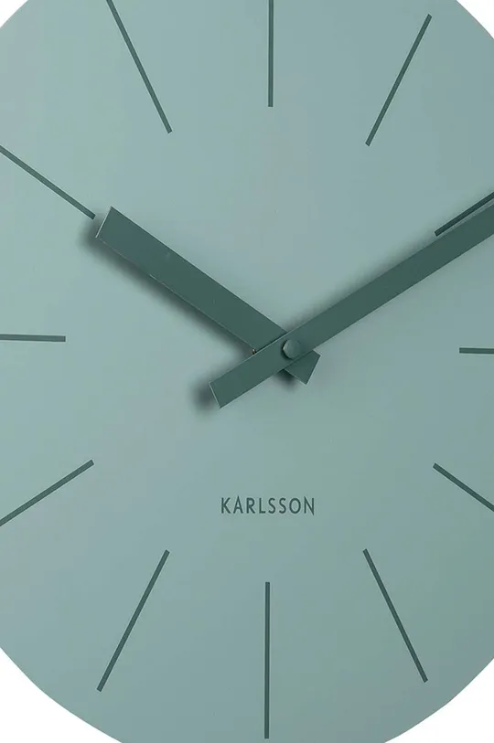 Ρολόι τοίχου Karlsson Arlo Χάλυβας