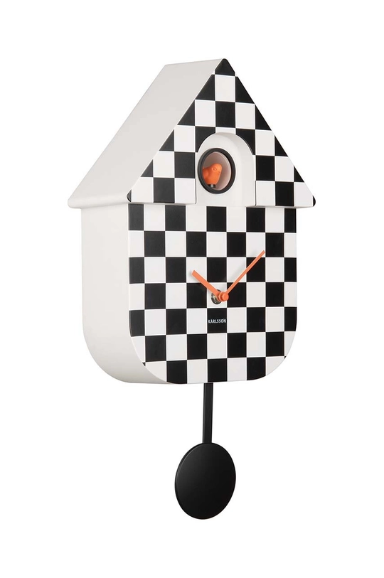 Karlsson orologio da parete Modern Cuckoo nero