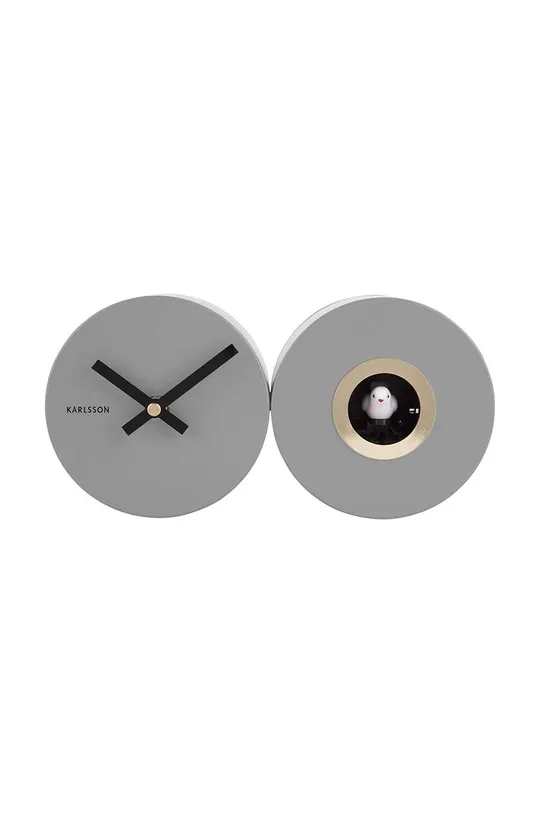 сірий Годинник із зозулею Karlsson Duo Cuckoo Unisex