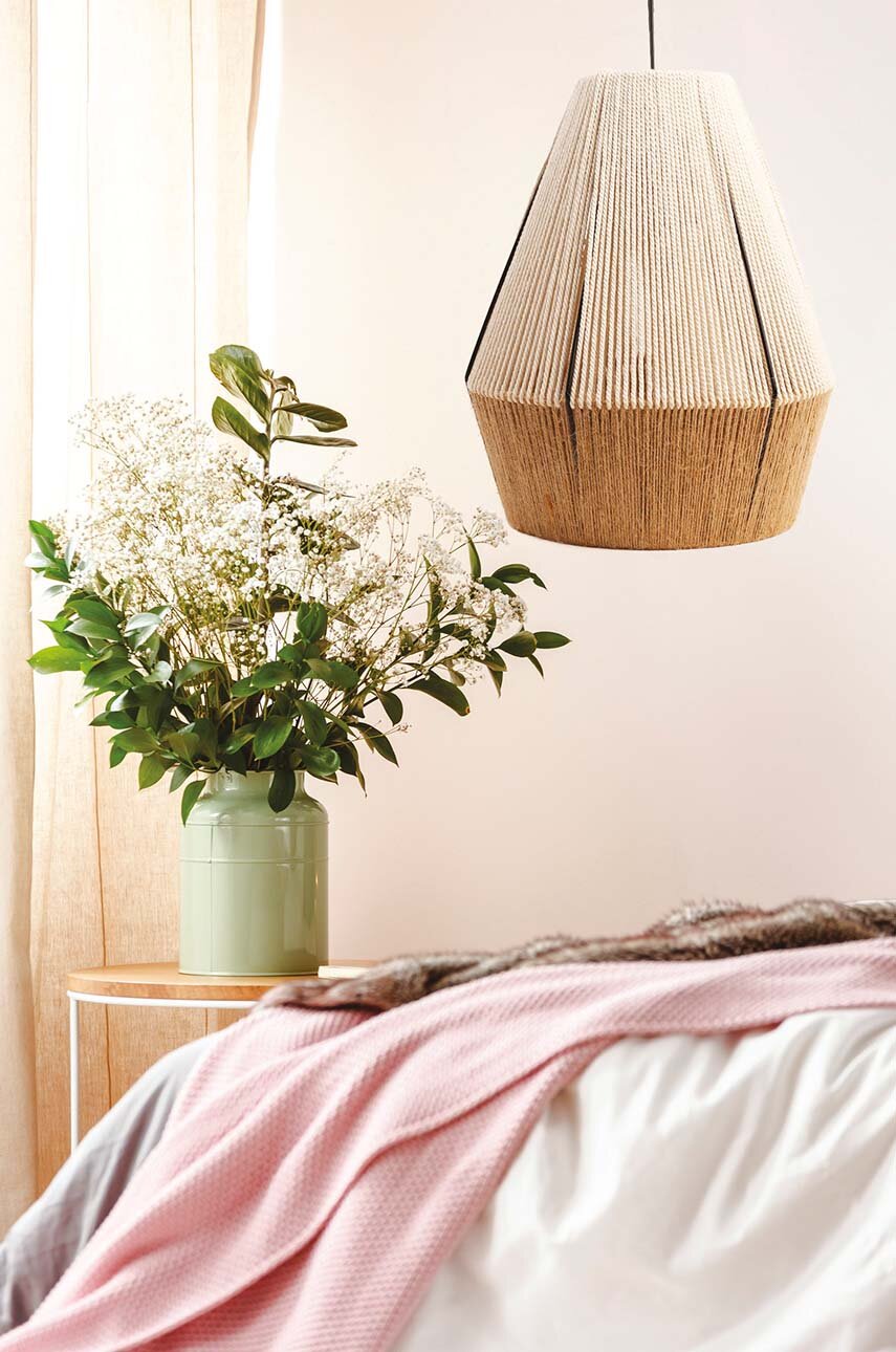 Armature Abat-jour Carré 20 Cm - Support Supérieur Verni Blanc, Pour Création Luminaire DIY - 2