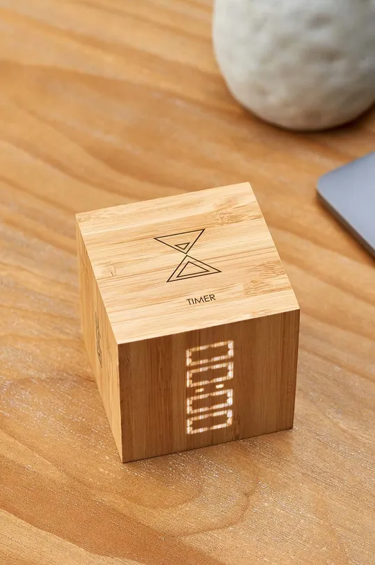Επιτραπέζιο ρολόι Gingko Design Cube Plus Clock