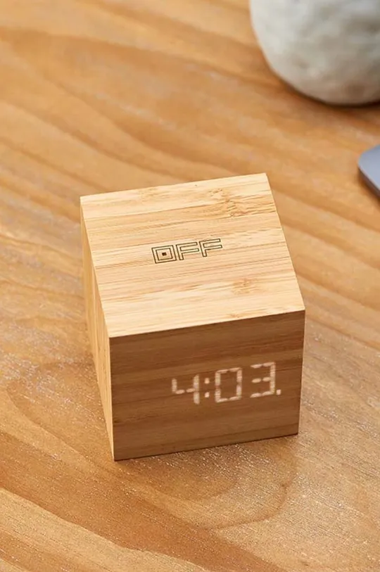 Gingko Design zegar stołowy Cube Plus Clock
