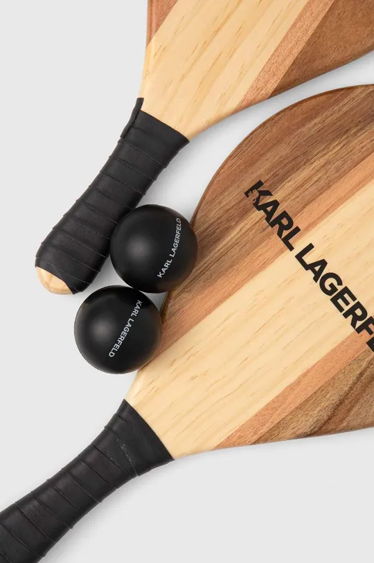 Karl Lagerfeld zestaw do tenisa plażowego beżowy