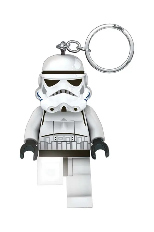 Obesek za ključe s svetilko Lego Star Wars Stormtrooper pisana
