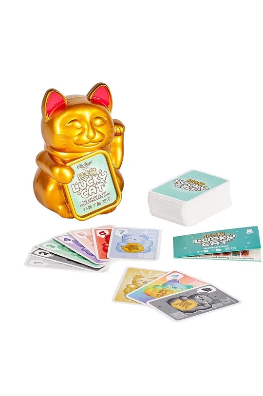 Παιχνίδι με κάρτες Ridley's Games Lucky Cat πολύχρωμο