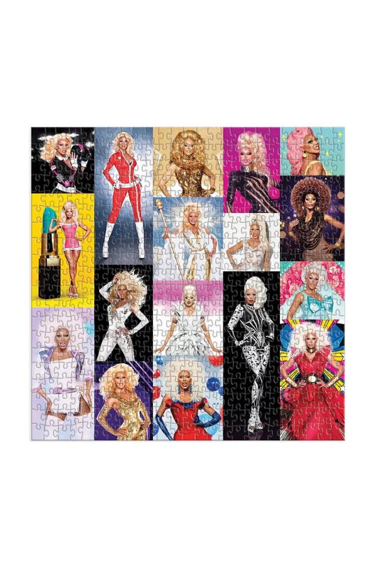 Galison puzzle RuPaul's Drag Race 500 elementów 60746 multicolor AA00