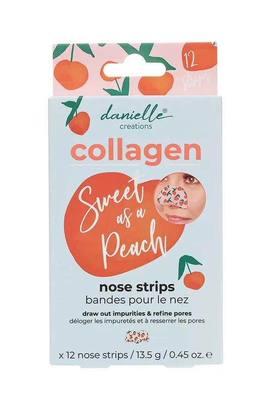 Ρινικές ταινίες καθαρισμού Danielle Beauty Peach Nose Strips 13.5 g 12-pack πολύχρωμο
