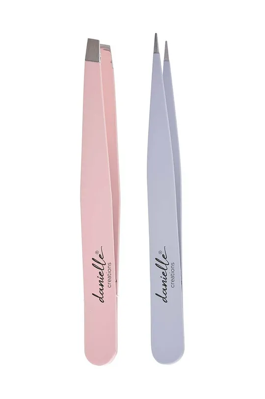 πολύχρωμο Σετ τσιμπιδάκια Danielle Beauty Pastel Tweezer Duo 2-pack Unisex