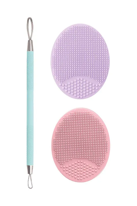 πολύχρωμο Σετ περιποίησης προσώπου Danielle Beauty Pastel Skin Care Essentials Kit 3-pack Unisex