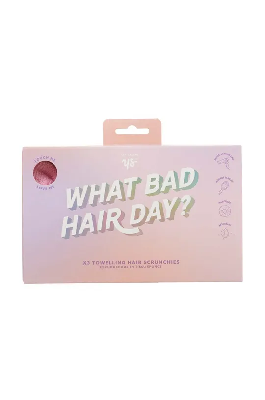 Λαστιχάκια μαλλιών Yes Studio What Bad Hair Day 3-pack πολύχρωμο