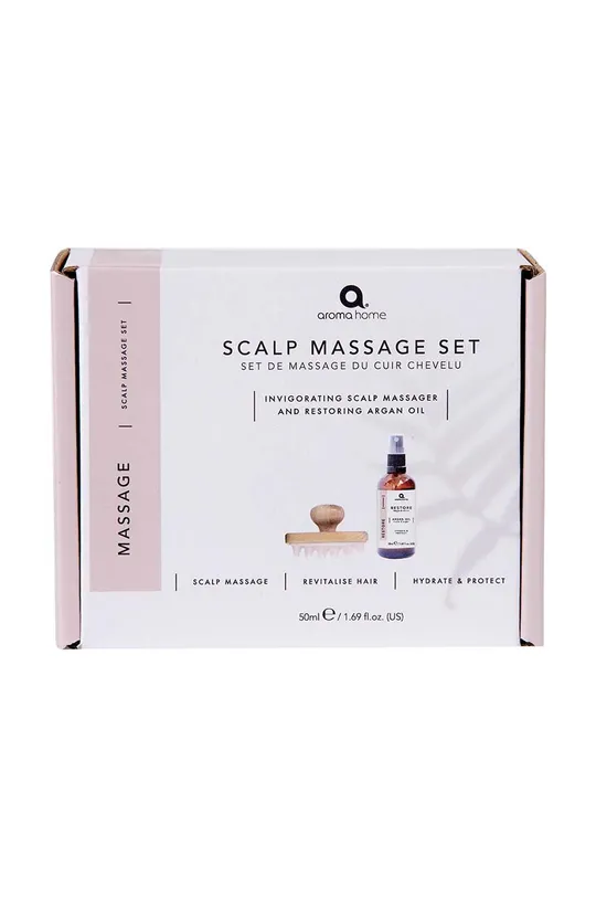 Aroma Home zestaw do masażu skóry głowy Home Scalp Massage Set multicolor