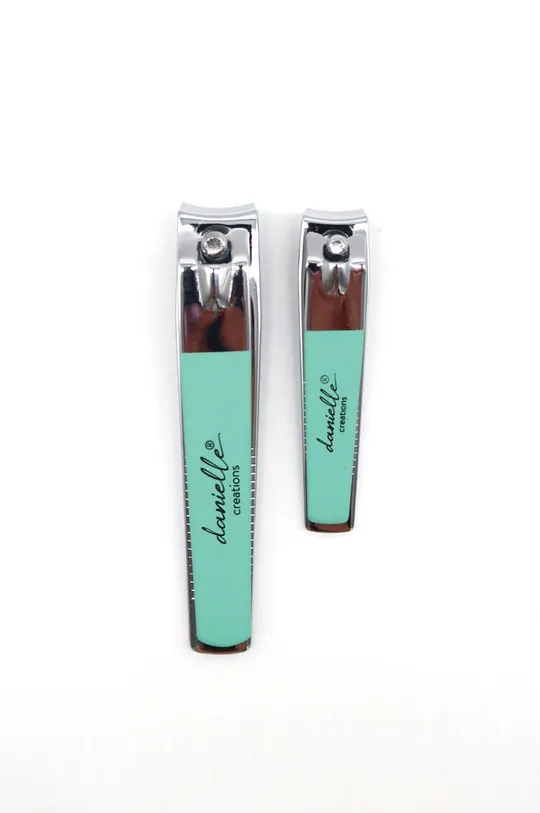 барвистий Кусачки для нігтів Danielle Beauty Nail Clipper Duo 2-pack Unisex