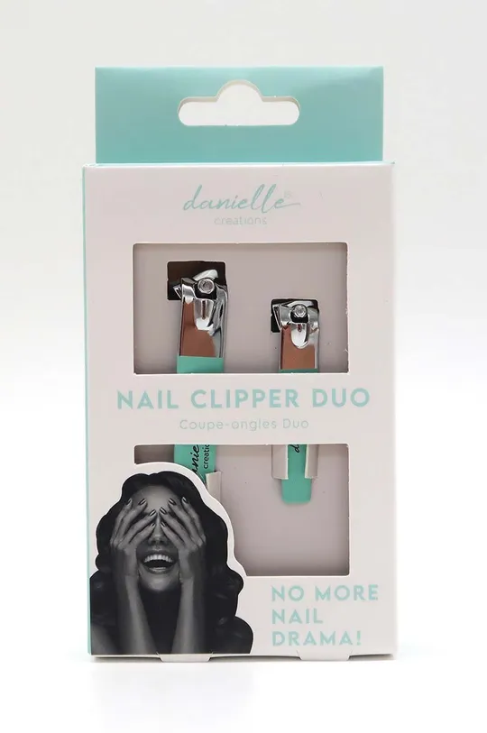 Danielle Beauty tagliaunghie Nail Clipper Duo pacco da 2 multicolore