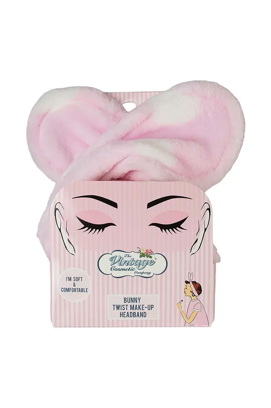 Traka za glavu The Vintage Cosmetics Company Baby Bunny Twist Make-up Headband šarena