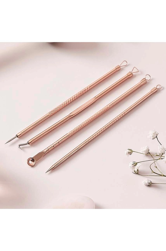 Komplet za odstranjevanje ogrcev Zoë Ayla Pimple Popper Kit 4-pack Stal węglowa