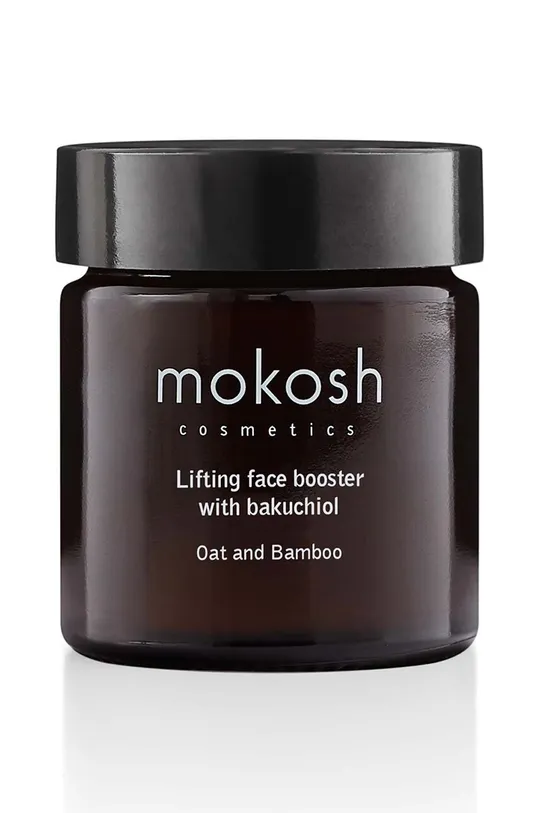čierna Liftingový tvárový booster Mokosh Owies & Bambus 30 ml Unisex