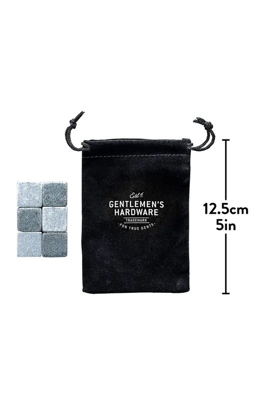 Gentelmen's Hardware kocke za whiskey (6-pack)  Granit