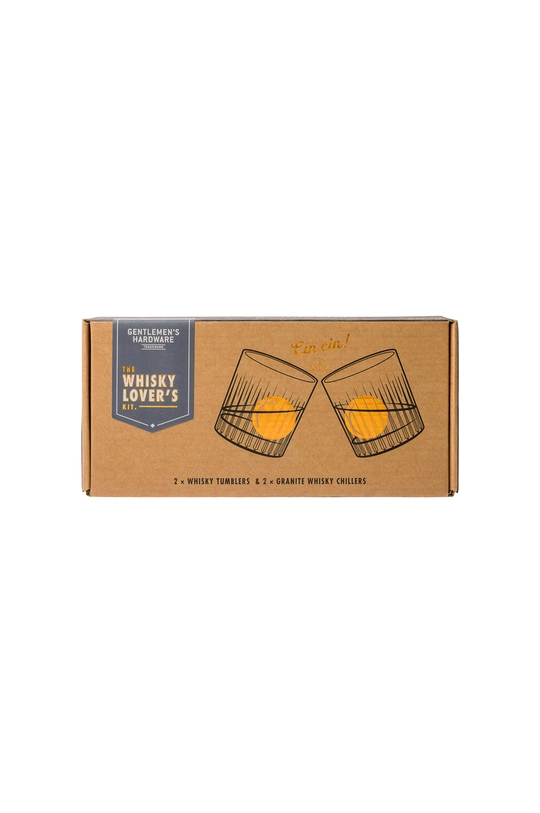 Gentelmen's Hardware Whisky set  Sklo, Žula