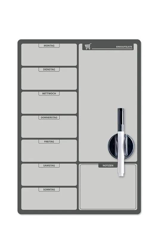 сірий Balvi магнітна дошка на холодильник Unisex
