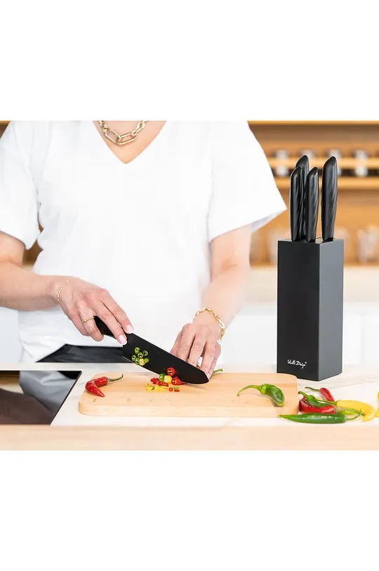 Vialli Design set kuhinjskih nožev s stojalom