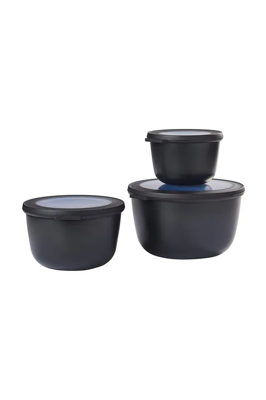 crna Mepal set zdjelica (3-pack) Unisex