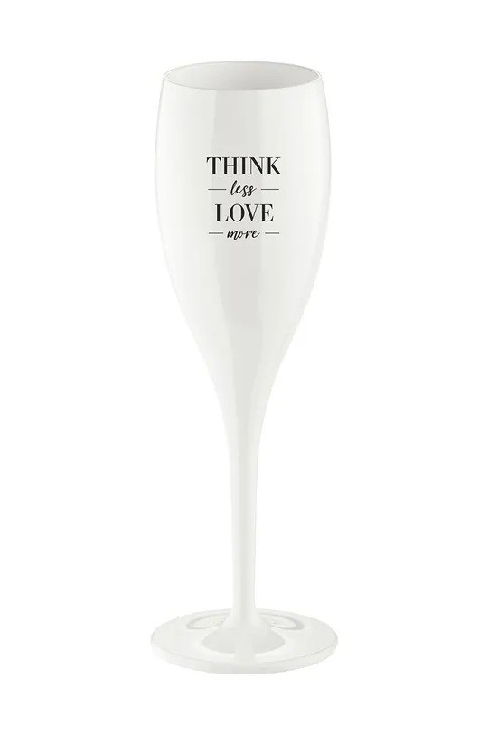 biela Sada pohárov na šampanské Koziol Superglas 100 ml 6-pak Unisex