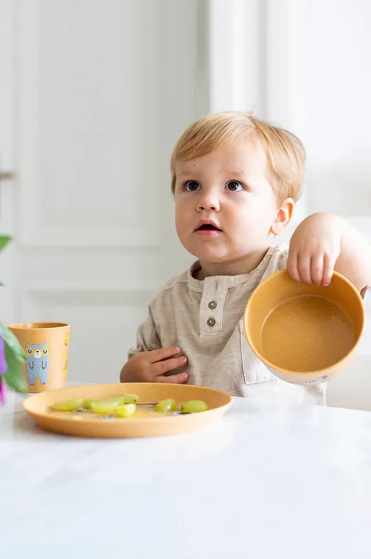 Koziol set za dijete: tanjur, zdjelica, šalica (3-pack) Unisex