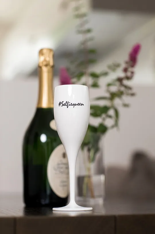 Sada pohárov na šampanské Koziol Superglas 100ml 6-pak  Plast