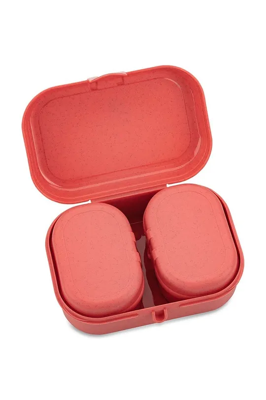 Koziol lunchbox (3-pack) pomarańczowy