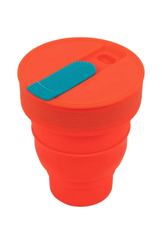 pomarańczowy Lund London kubek składany Collapsible Cup 350 ml Unisex