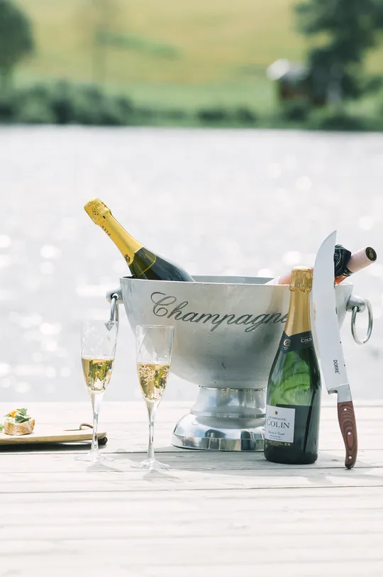 Dorre šabľa na otváranie šampanského Salut viacfarebná