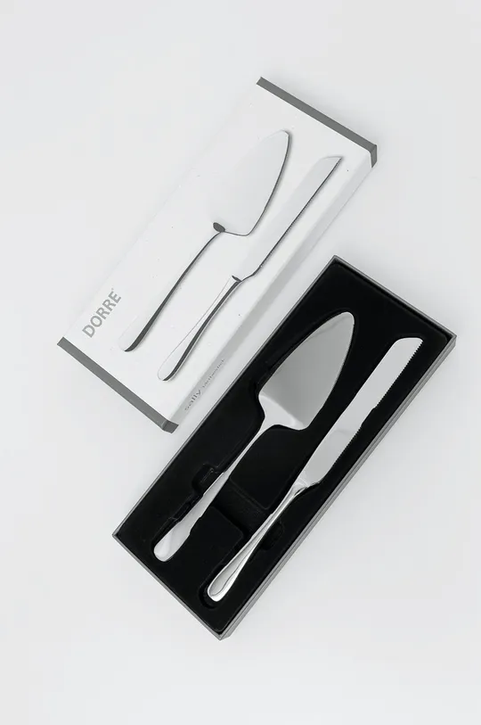 Dorre tálalókészlet: kés és spatula Sally  rozsdamentes acél