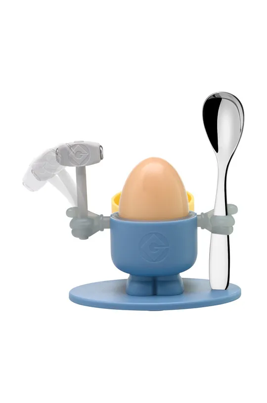 WMF Рюмка для яиц с ложечкой x Minionki  Нержавеющая сталь, Пластик
