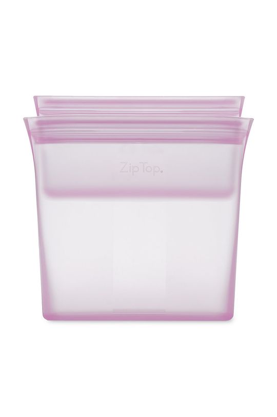 różowy Zip Top zestaw pojemników śniadaniowych (3-pack) Unisex