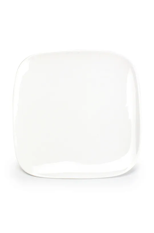 biały BonBistro talerz Match Unisex