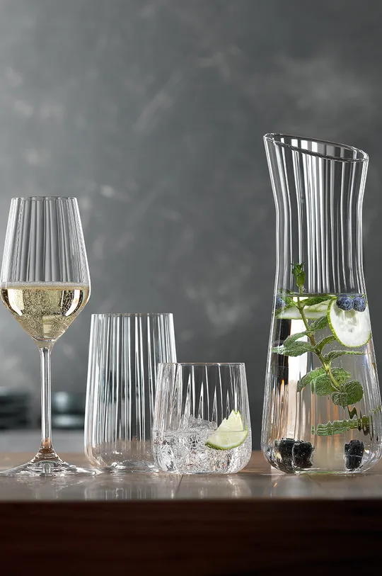 Spiegelau Sada pohárov na šampanské LifeStyle Champagne (4-pack)  Krištáľové sklo