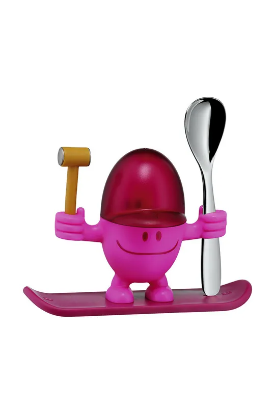 розовый WMF Рюмка для яиц с ложечкой McEgg Unisex