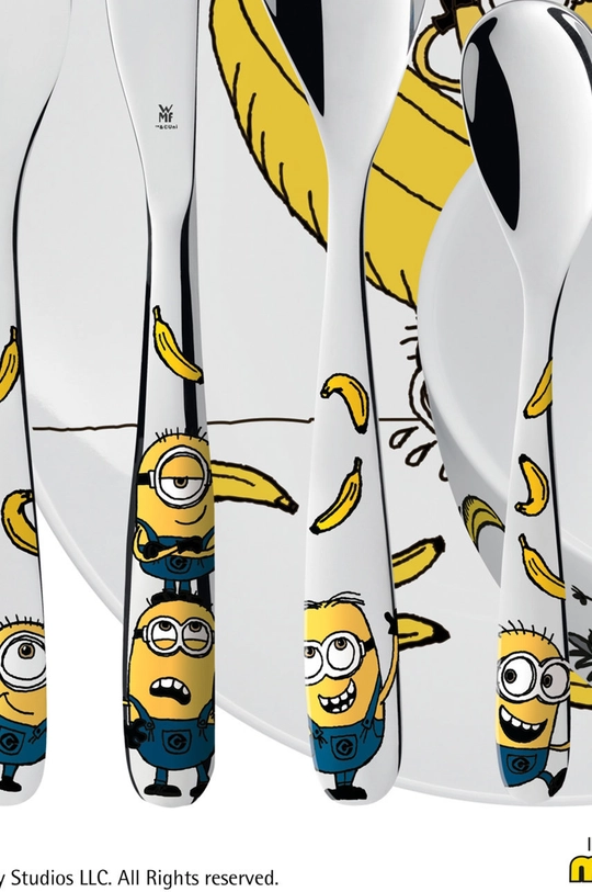 WMF dječji set posuđa Minionki (6-pack) šarena