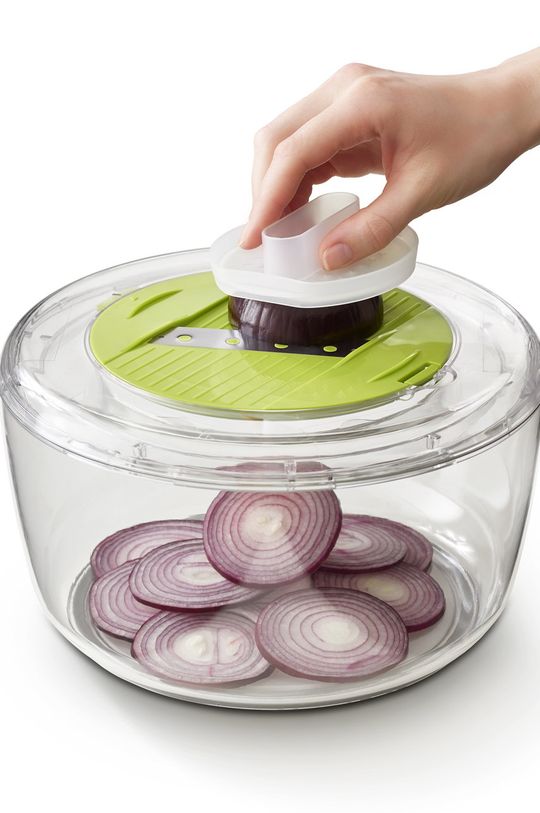 Joseph Joseph szeletelő saláta centrifugával MultiPrepare  rozsdamentes acél, Műanyag