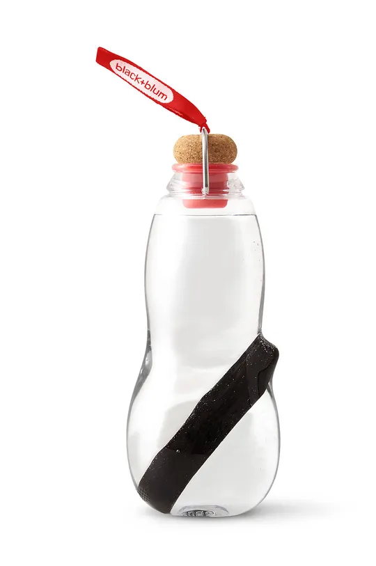 crvena Black and Blum boca za vodu s filterom s ugljenom EAU GOOD Unisex