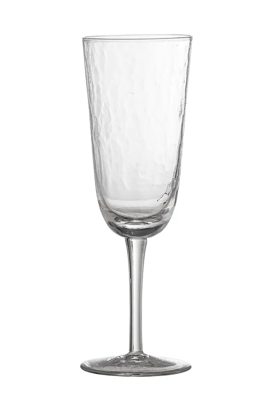 průhledná Bloomingville sada sklenic na šampaňské (4-pack) Unisex