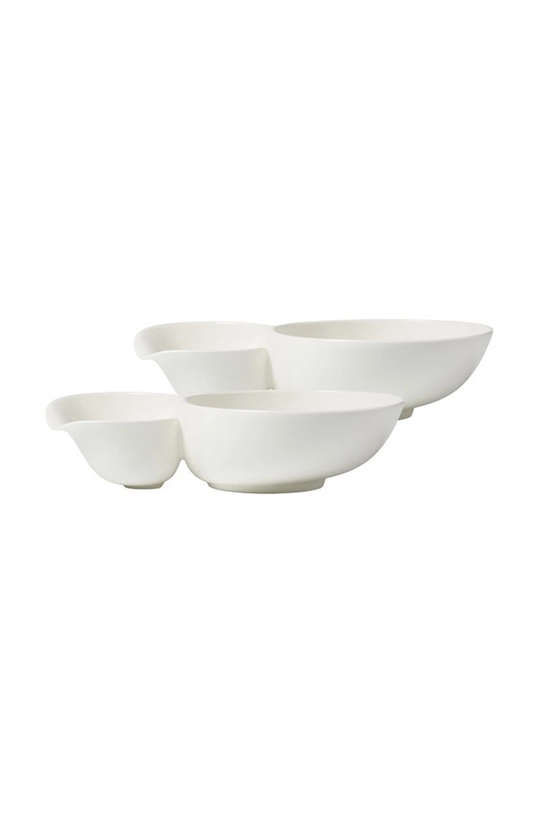 білий Villeroy & Boch подвійна миска Soup Passion Unisex