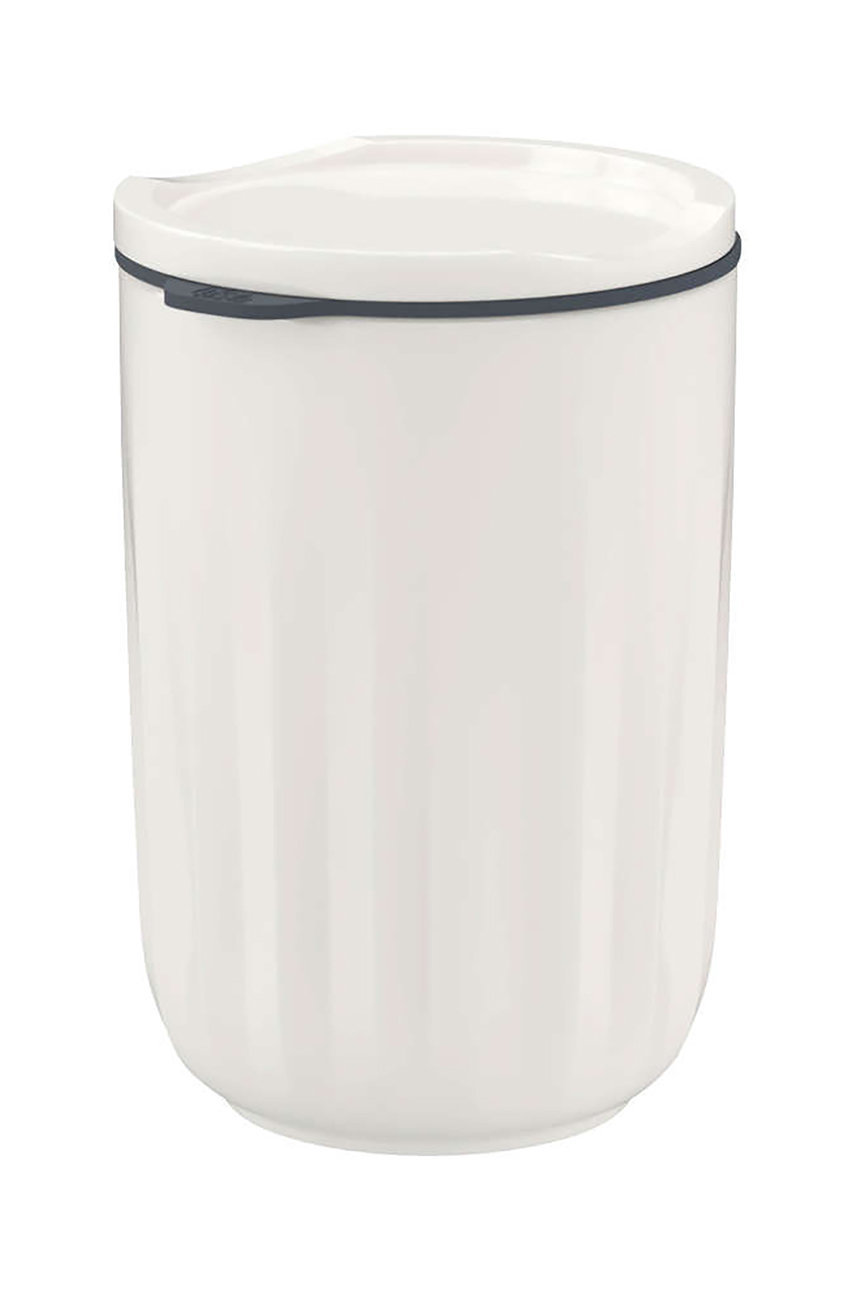 like. by Villeroy & Boch ToGo&ToStay glazen fles, 1l, met siliconemantel, zwart : like. by Villeroy & Boch