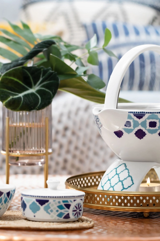 Villeroy & Boch teáskanna melegítő Tea Passion Medina fehér