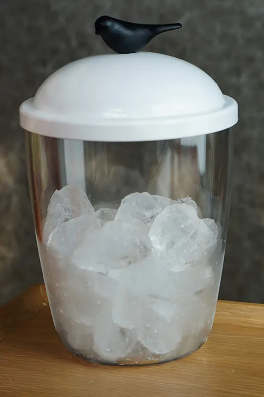 biały Qualy pojemnik na lód