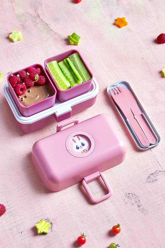 розовый Набор столовых приборов Monbento Unisex