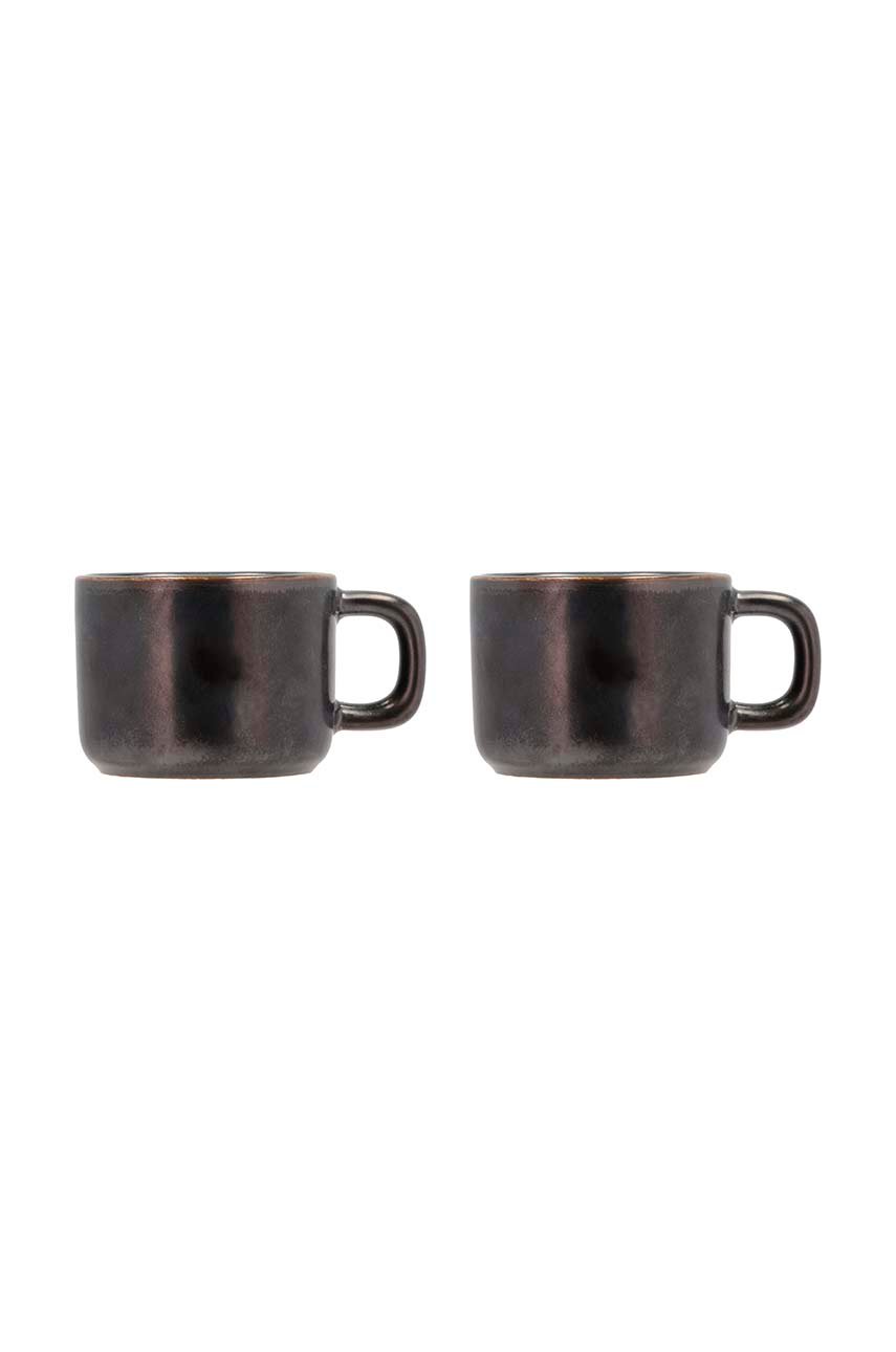 nero Villa Collection set tazzine da caffe Fjord pacco da 2 Unisex